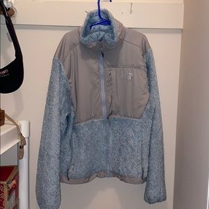Furry North Face jacket